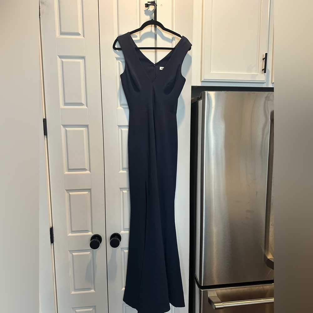 Dress the Population Deep Blue Maxi Dress
